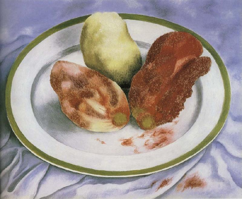 Frida Kahlo The still life having pyriform fruit oil painting image